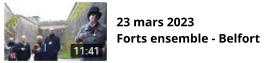 23 mars 2023Forts ensemble - Belfort